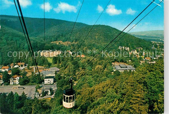 Bad Harzburg Blick von Bergbahn