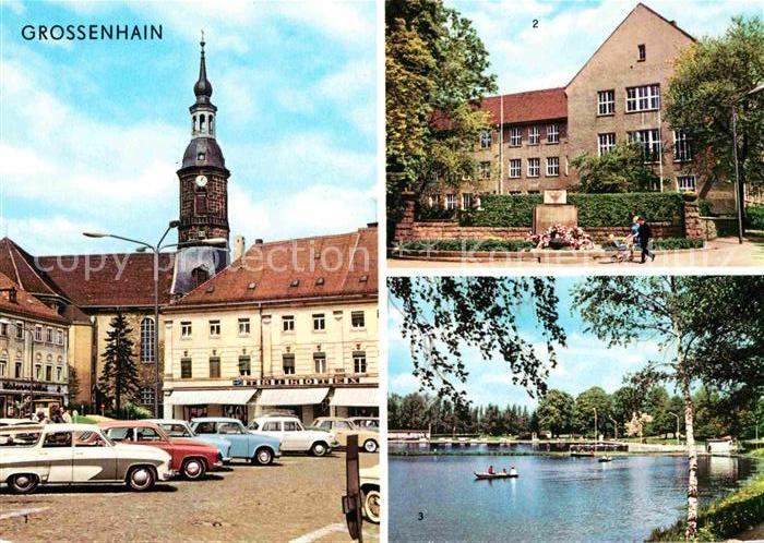 Grossenhain Sachsen Karl-Marx-Platz Gondelteich