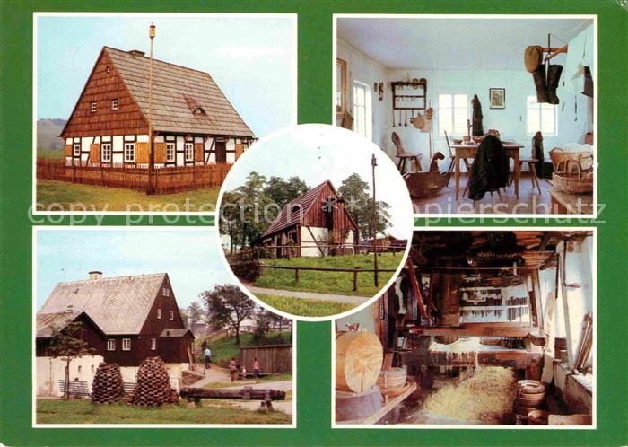 Seiffen Erzgebirge Waldarbeiterwohnhaus