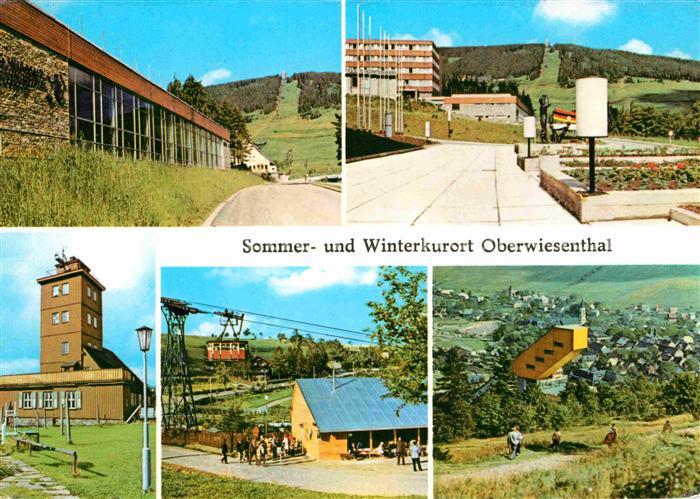 Oberwiesenthal Erzgebirge Erholungsheim IG Wismut Fichtelberg Wetterwarte