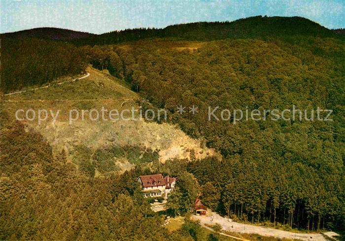 Bad Sachsa Harz Fliegeraufnahme Berghotel zum Katzenstein