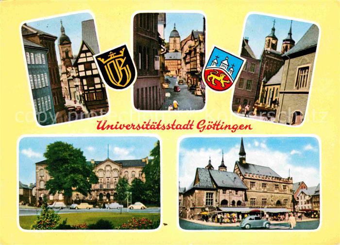 Goettingen Niedersachsen Universitaetsstadt Michaelkirche Albankirche Auditorium