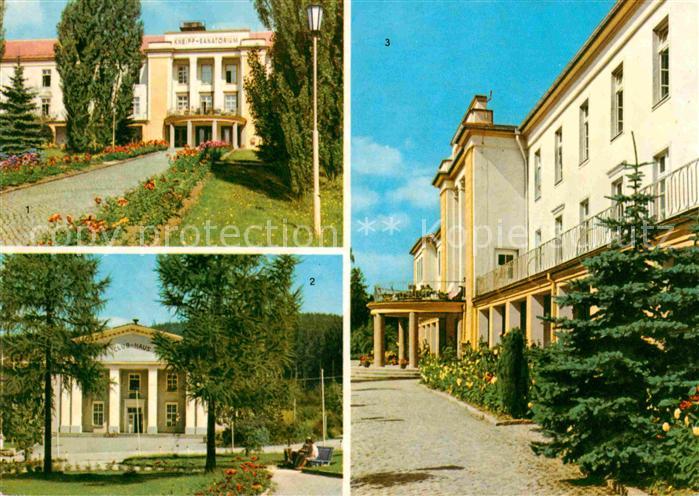 Antonshoehe Breitenbrunn Kneipp-Sanatorium Klubhaus