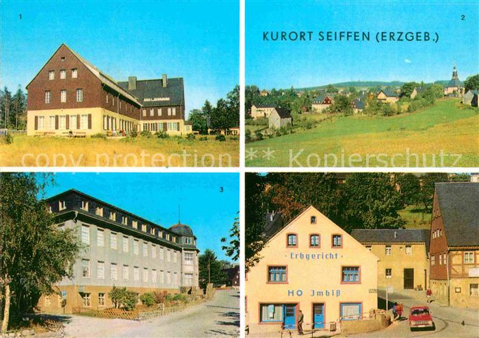 Seiffen Erzgebirge Erholungsheim Berghof Spielzeugmuseum Erbgericht