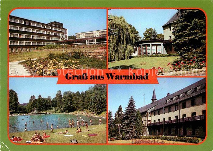 Geringswalde Warmbad Bergarbeitersanatorium Freibad