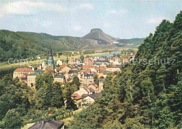 Bad Schandau mit Lilienstein
