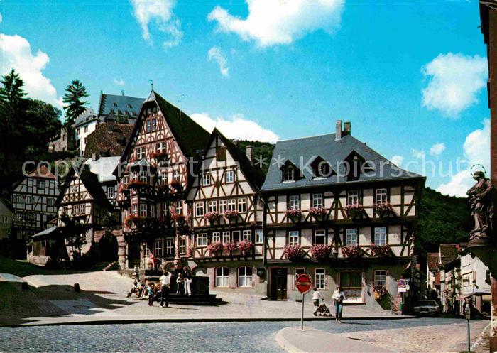 Miltenberg Main Marktplatz Schnatterloch Fachwerk