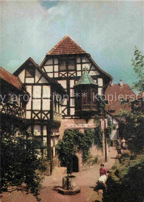 Wartburg Eisenach Vogtei mit Nuernberger Erker
