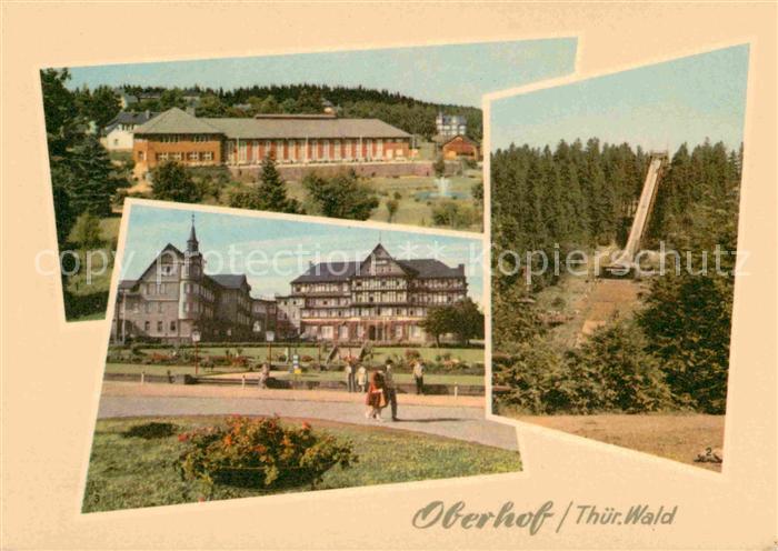 Oberhof Thueringen Thueringerschanze Ernst-Thaelmann-Haus