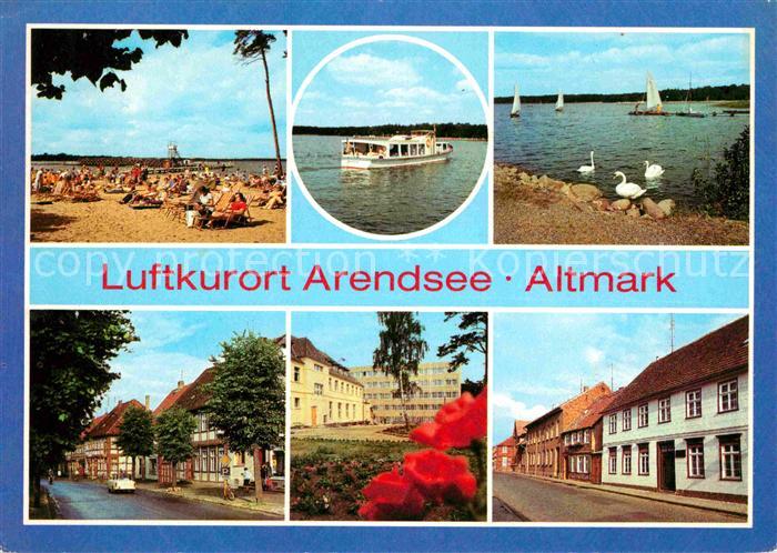 Arendsee Altmark Strand Arendsee Friedensstrasse