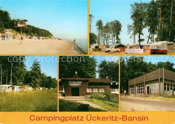 ueckeritz Usedom Bansin Camping Strand Fischerhuette