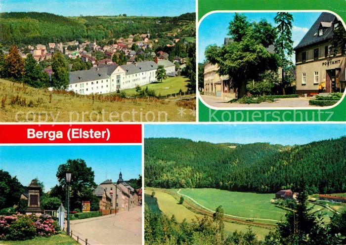 Berga Elster Bahnhofstrasse Schlossstrasse Elstertal
