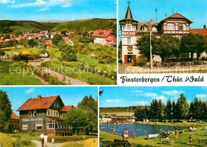 Finsterbergen Cafe Waldschloesschen Volkshaus zur Linde Freibad