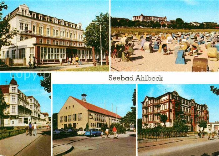 Ahlbeck Ostseebad Ostseehotel Strand Erholungsheime