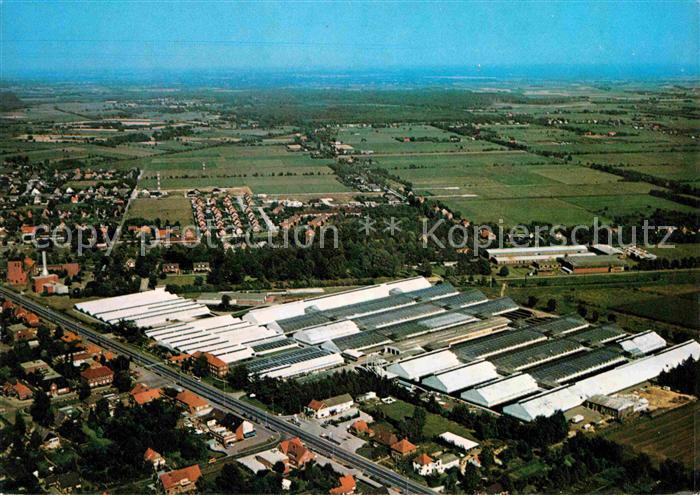 Wiesmoor Fliegeraufnahme Gaertnerei