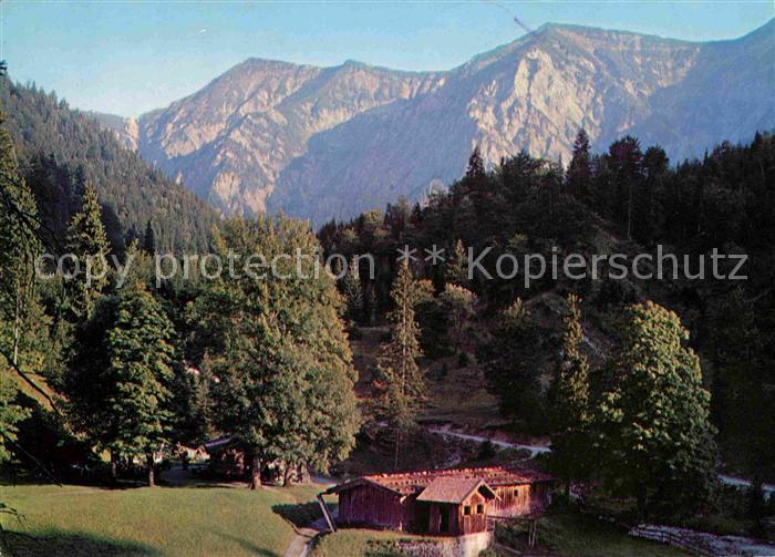 Bad Kreuth Siebenhuetten mit Blauberge