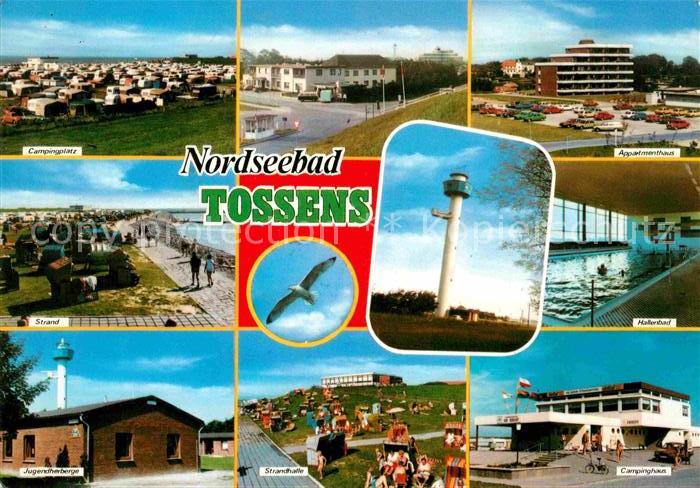 Tossens Nordseebad Camping Strand Jugendherberge Hallenbad