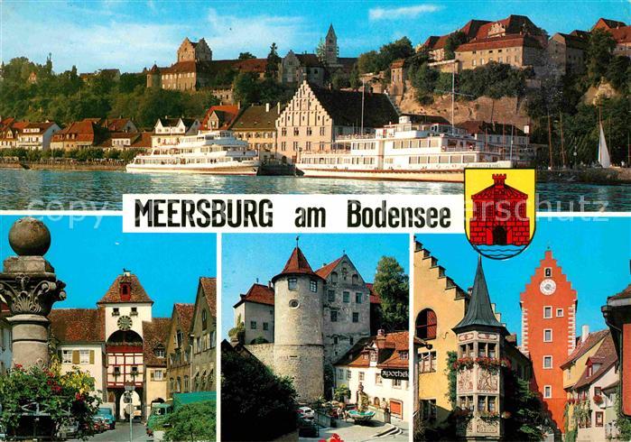 Meersburg Bodensee Altstadt Partie am See