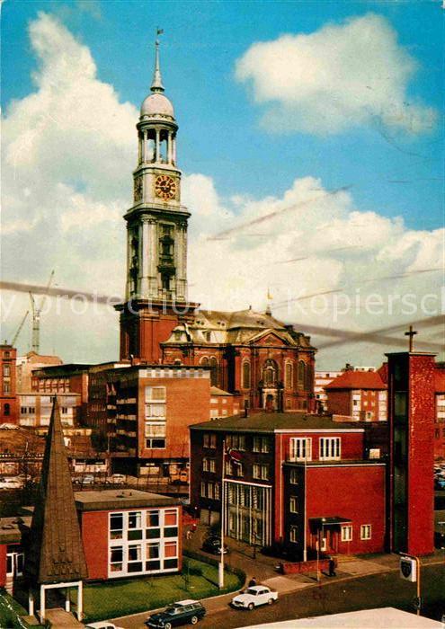 HAMBURG  CITY Norwegische Seemannskirche St. Michaelis Michel