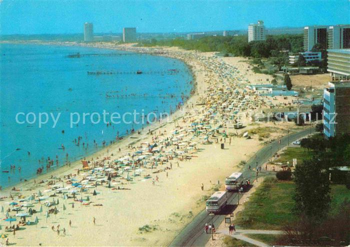Slantchev Brjag Fliegeraufnahme Strand