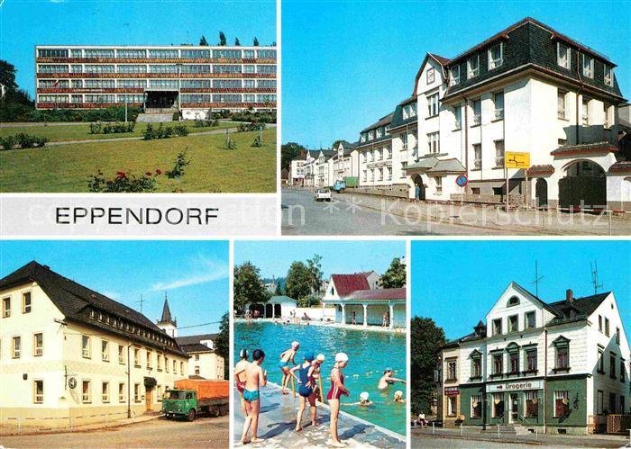 Eppendorf Sachsen Borstendorfer Strasse Leninplatz Freibad