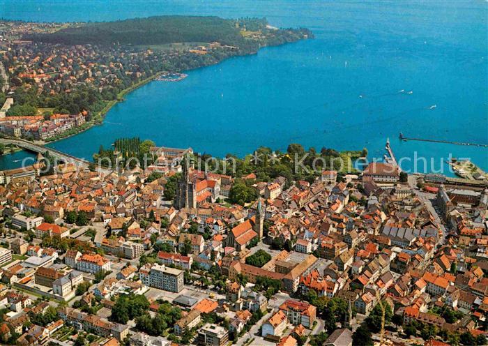 Konstanz Bodensee Fliegeraufnahme