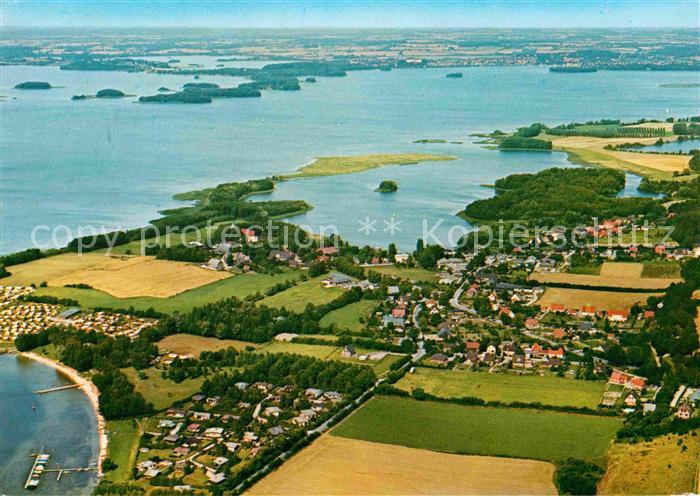 Bosau Fliegeraufnahme Ploener-See