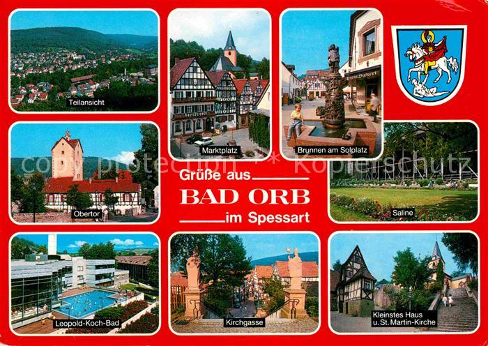 Bad Orb Obertor Solplatz Saline Kirchgasse Kleinstes-Haus