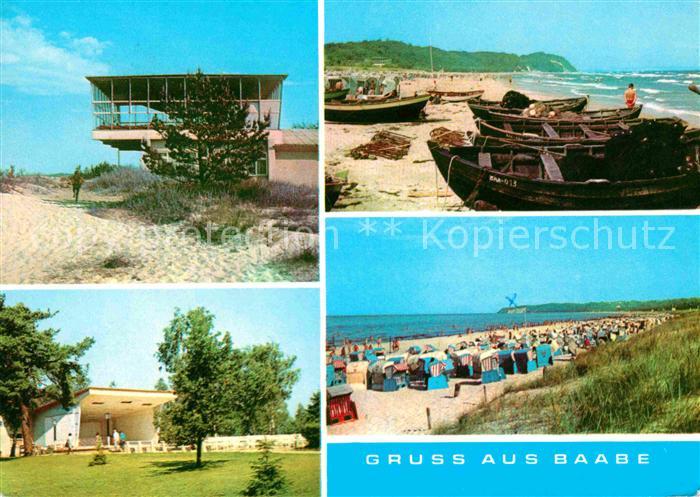 Baabe Ostseebad Ruegen Strand Konzertplatz