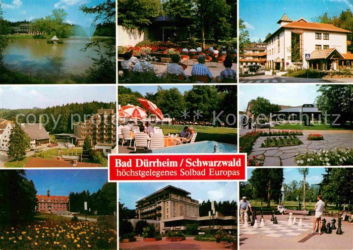 Bad Duerrheim Schachbrett Kurpark