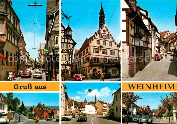 Weinheim Bergstrasse Orstpartien