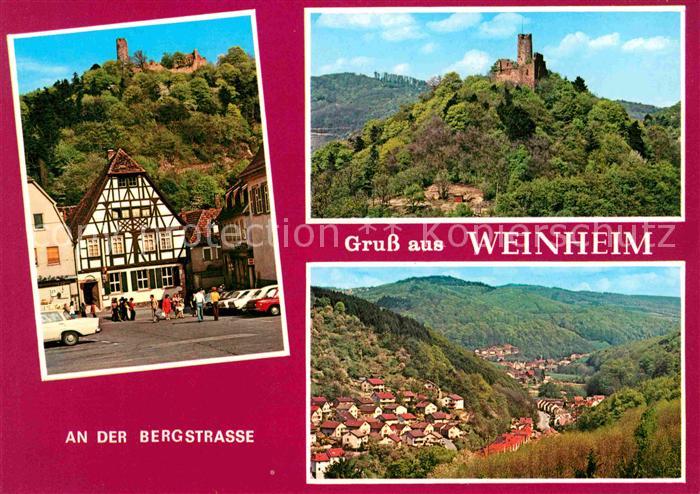 Weinheim Bergstrasse Burgruine Windeck