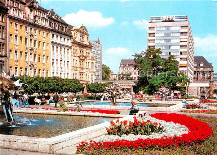 LEIPZIG Sachsen Sachsenplatz
