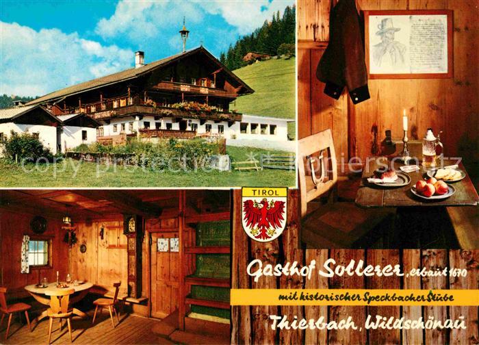 Thierbach Wildschoenau Gasthaus Sollerer