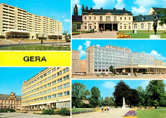 Gera Rudolf Breitscheid-Strasse Orangerie Interhotel-Gera