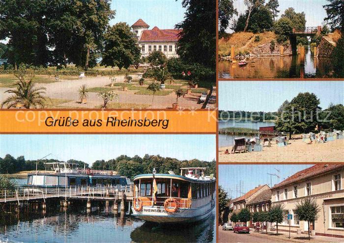 Rheinsberg Schlosspark Schlabornbruecke Grienericksee