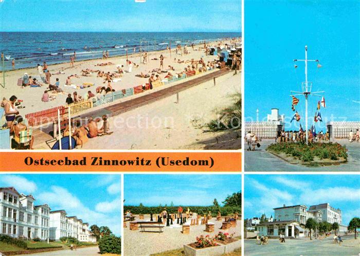 Zinnowitz Ostseebad Strand Ferienheime Karl-Marx-Strasse