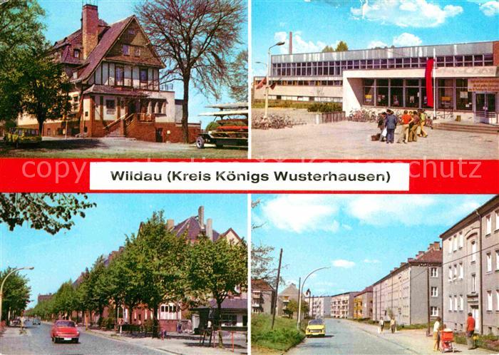 Wildau Koenigs Wusterhausen Klubhaus Karl-Marx Schwimmhalle Jahnstrasse