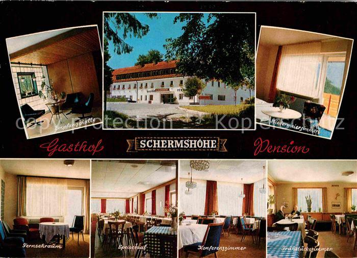 Schermshoehe Gasthof Schermshoehe mit Hotel Berghof