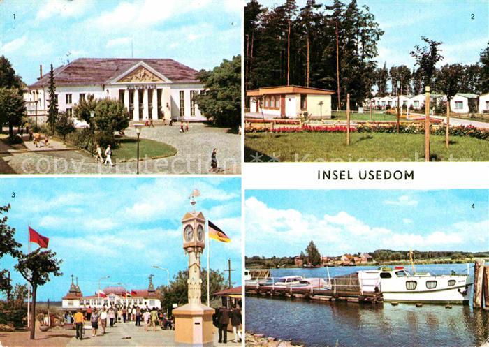 Heringsdorf Ostseebad Usedom Damerow Ahlbeck Seebruecke Usedom Hafen
