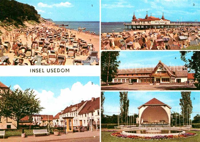 ueckeritz Usedom Usedom Ahlbeck Seebruecke Damerow Heringsdorf