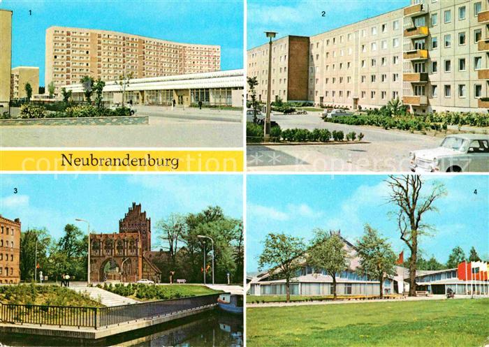 Neubrandenburg Keplerstrasse Treptower-Tor Stadthalle