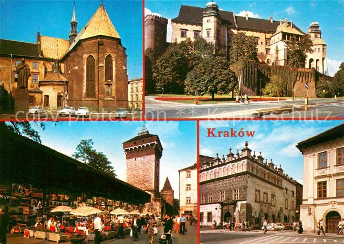 Krakow Krakau Plac Wlosny Ludow