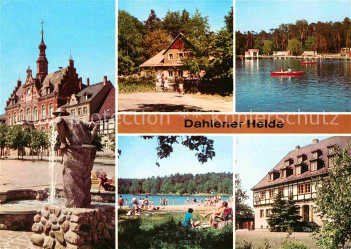 Dahlener Heide Rathaus Hospitalhuette Waldbad Schmannewitz Dammuehlenteich