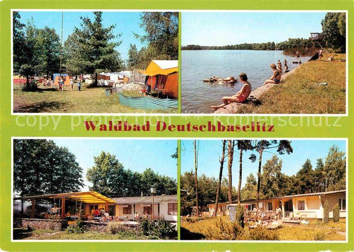 Deutschbaselitz Waldbad Camping Restaurant Bungalowsiedlung