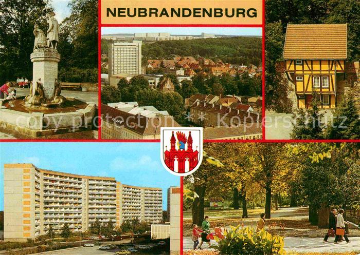 Neubrandenburg Mudder Schulten Brunnen Ostvorstadt Wiekhaus Einsteinstrasse Wall