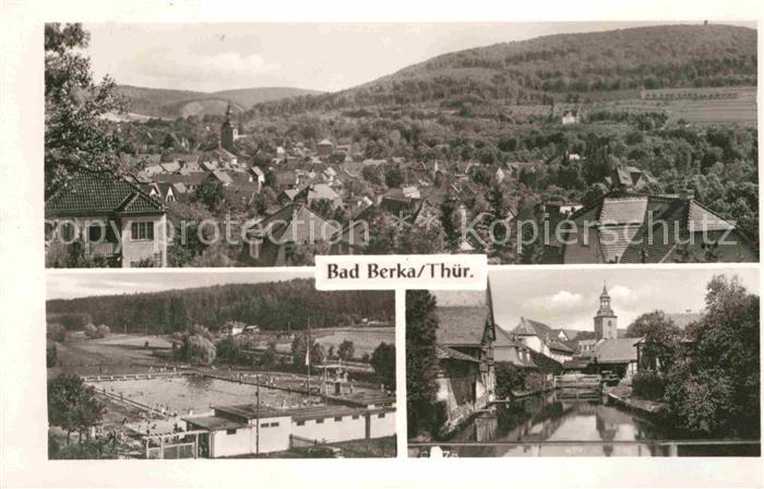 Bad Berka Panorama Schwimmbad Kleinvenedig