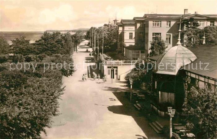 Zinnowitz Ostseebad Strandpromenade