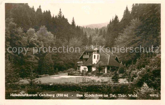 Gehlberg Das Gloeckchen im Tal Hoehenluftkurort