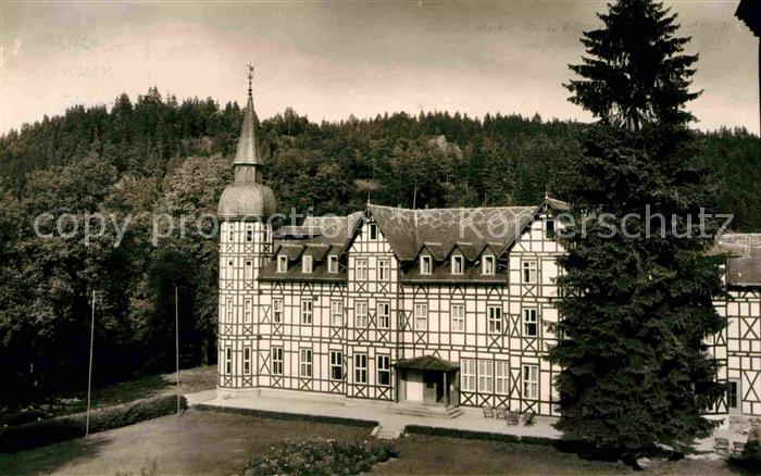 Walsburg FDGB Erholungsheim Marx Engels Handabzug